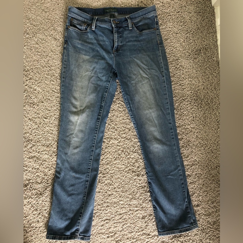 Ralph Lauren Mid rise Light Wash Jeans